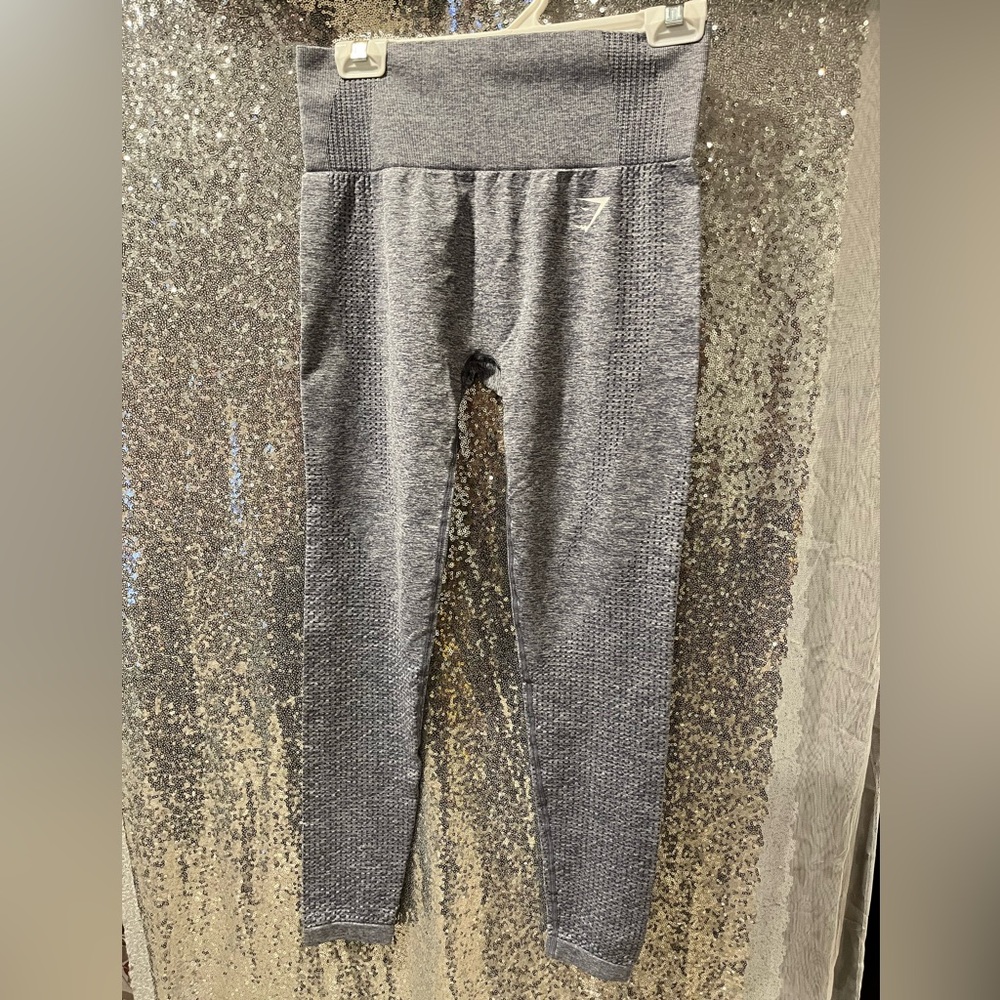 Gymshark Textured Gray Leggings